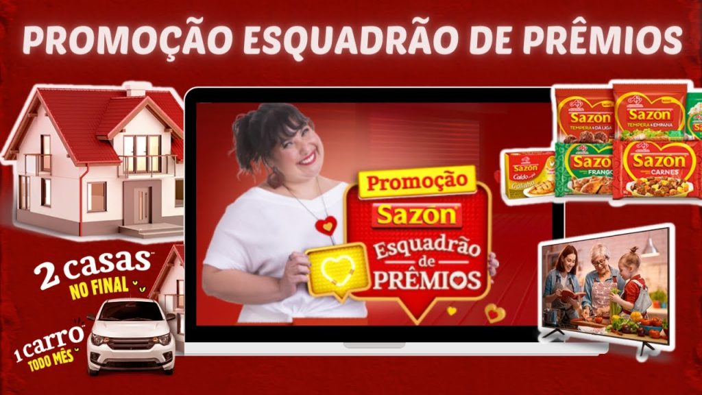 PROMOÇÃO SAZÓN ESQUADÃO DE PRÊMIOS NAS Distribuidora